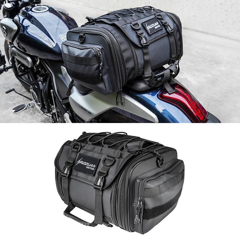 Raven's Haul - Waterproof Rear Seat Motorcycle Side Bag