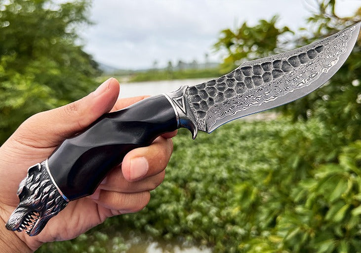 Fenrir's Claw - Damascus Steel Blade