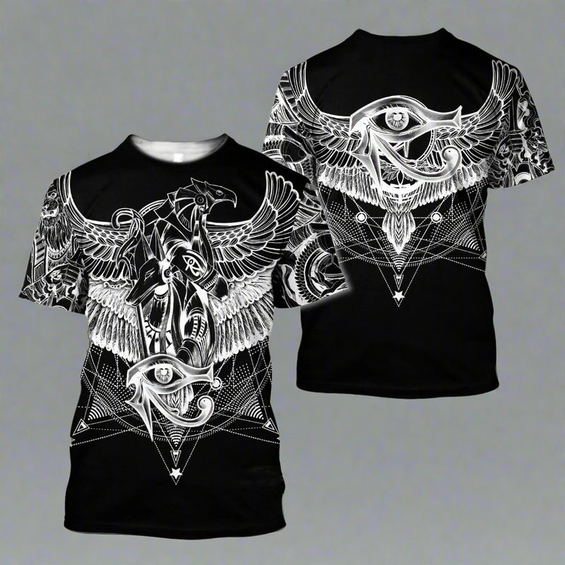 Valhalla Rising - Printed Viking Short Sleeve T Shirt