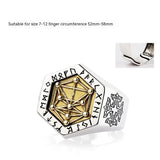 The Star's Course - Sterling Silver Adjustable Ring