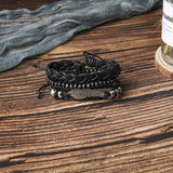 Valkyrie's Wing - High Quality Leather Bracelet