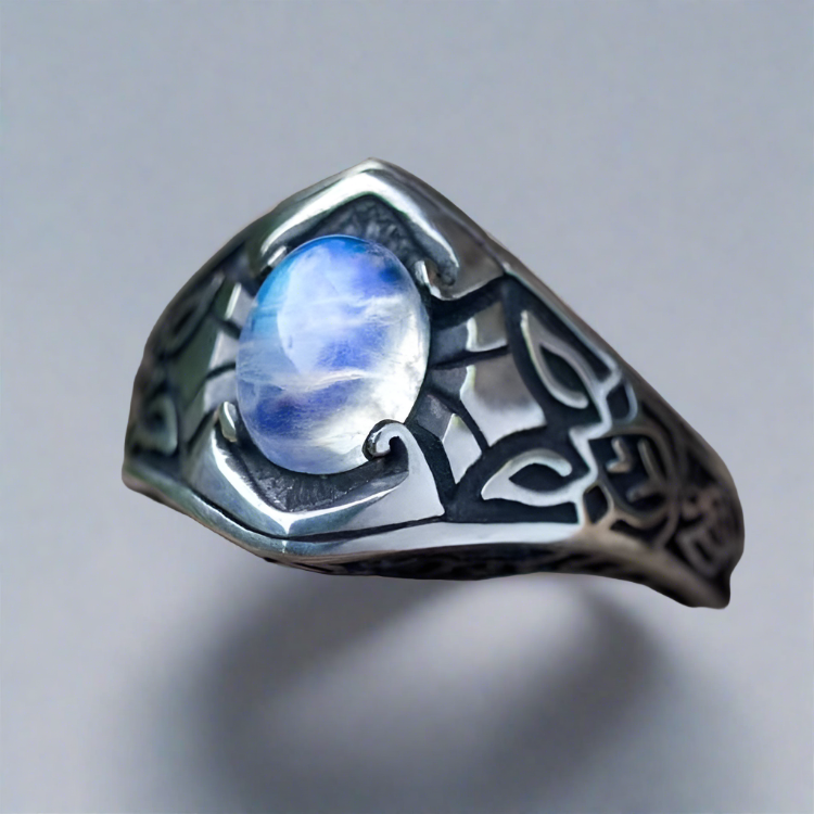 Mani's Blessing - Moonstone Ring