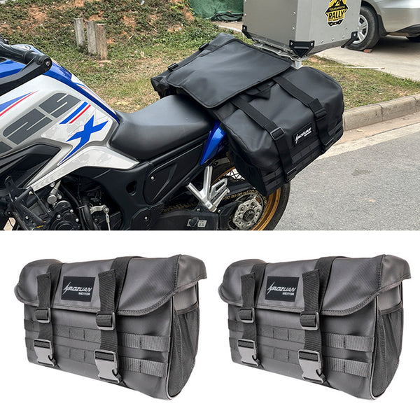 Raven's Haul - Waterproof Rear Seat Motorcycle Side Bag