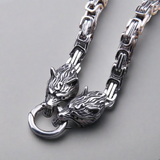 Gleipnir's Hold - Stainless Steel Fenrir Necklace