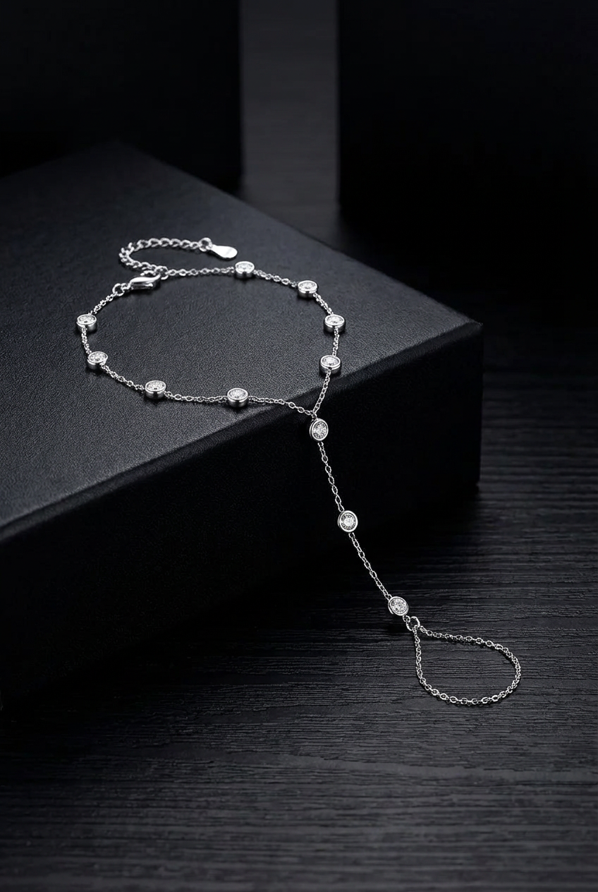 Nine Realm Radiance - Moissanite Bracelet