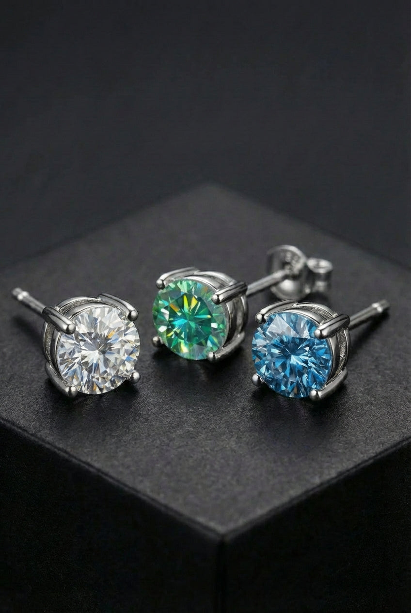 Star of the Nine Realms - Moissanite Earrings