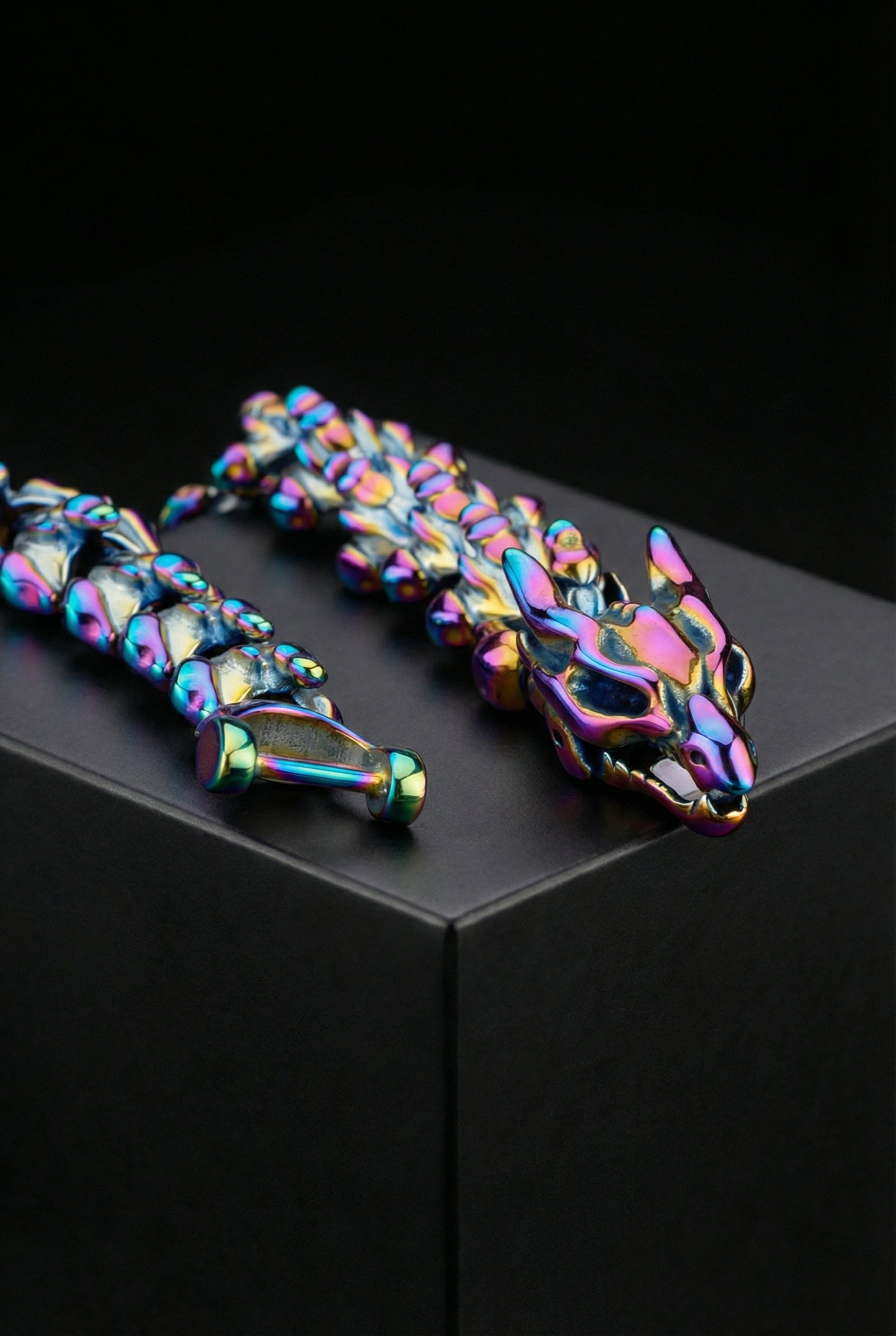 Remains Of The Serpent - Stainless Steel Bracelet - Viking Trinkets