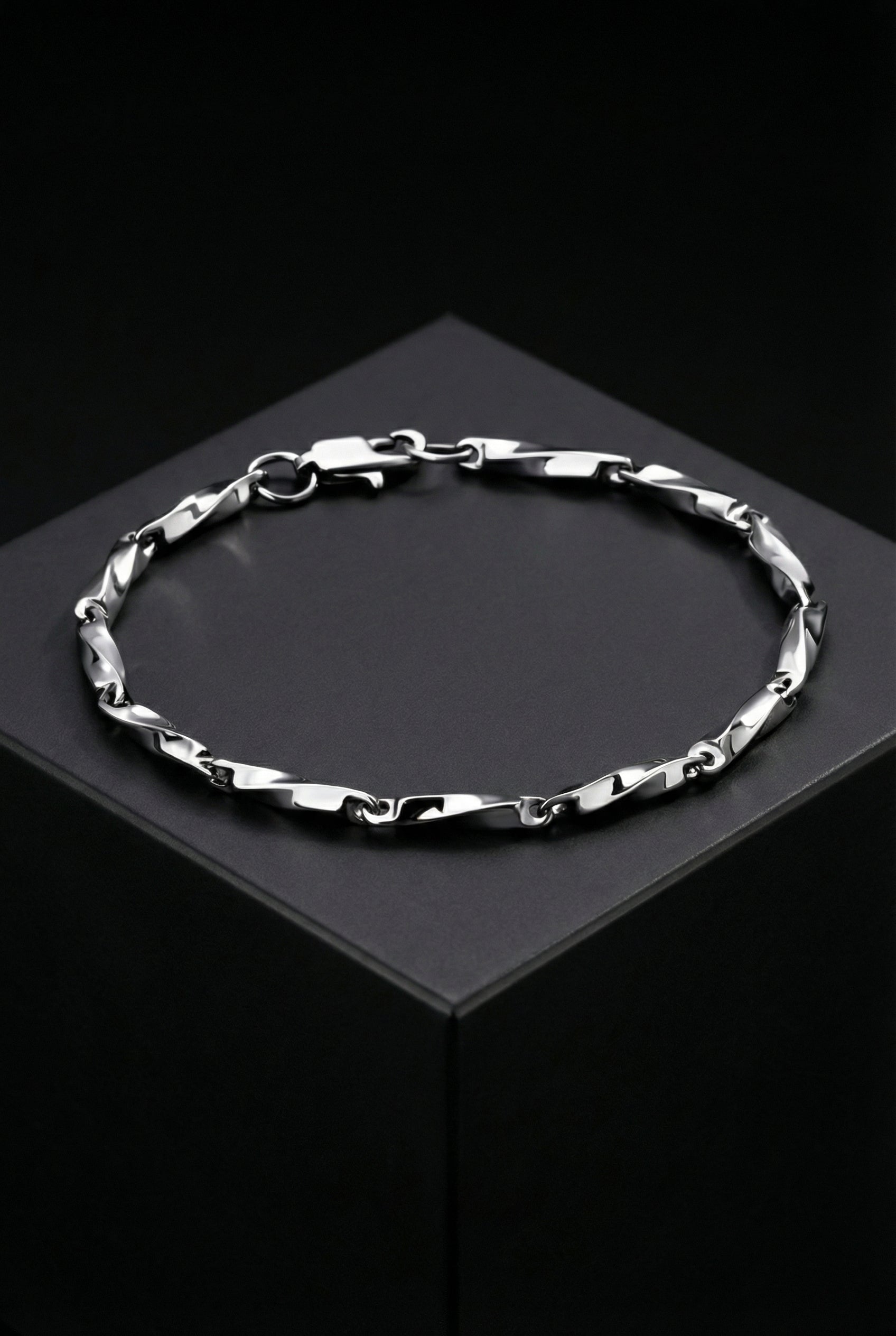 Loyalty To The King - Men's Stainless Steel Chain Bracelet - Viking Trinkets