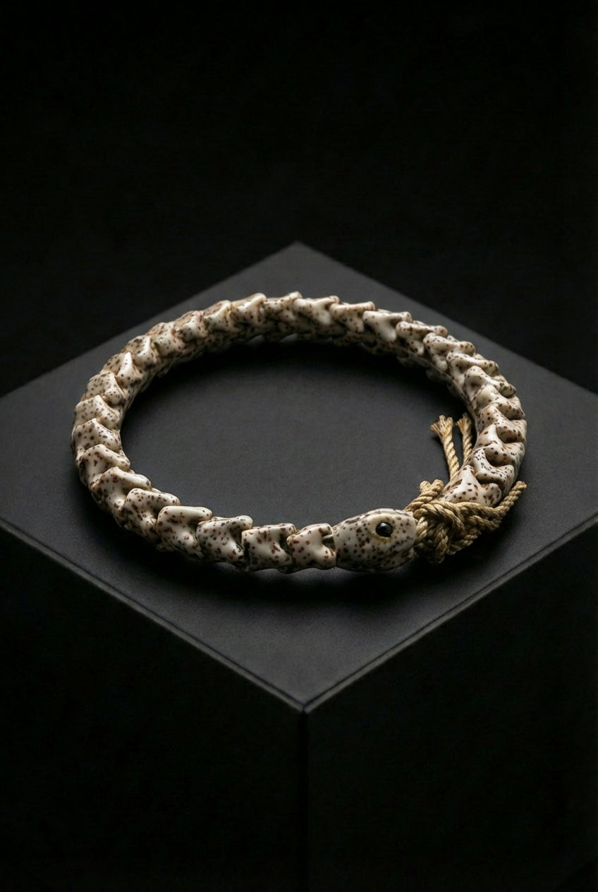 Remains Of The Beast - Snake Bone Style Bracelet - Viking Trinkets