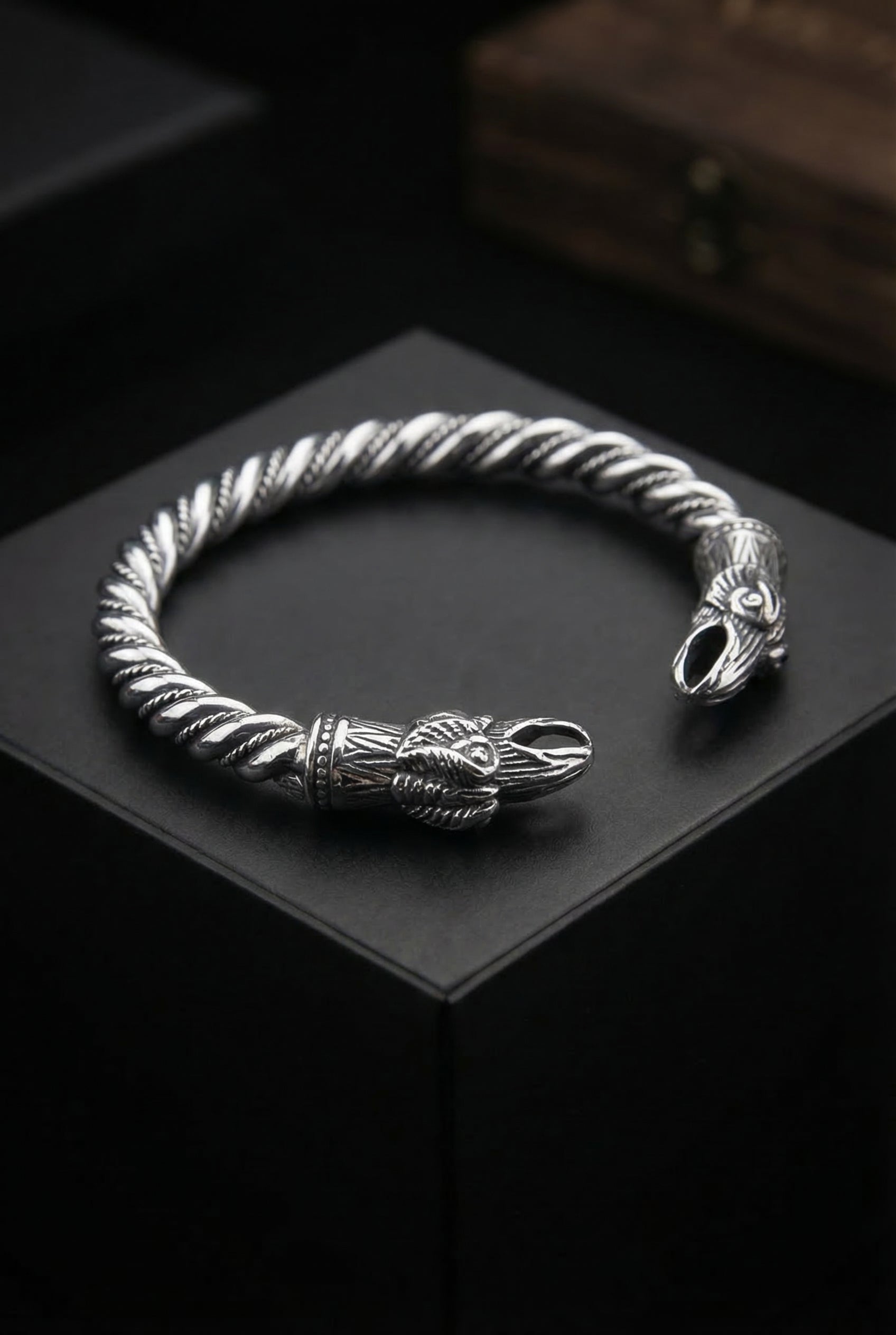 Ravens of War - Stainless Steel Allegiance Bangle - Viking Trinkets