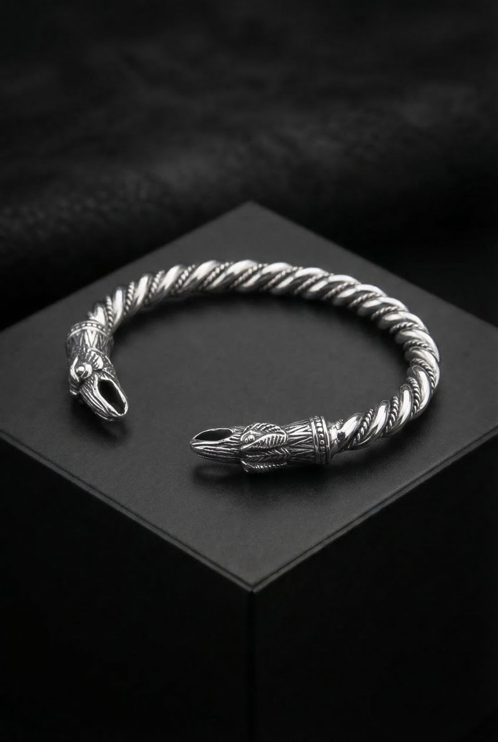 Ravens of War - Stainless Steel Allegiance Bangle - Viking Trinkets