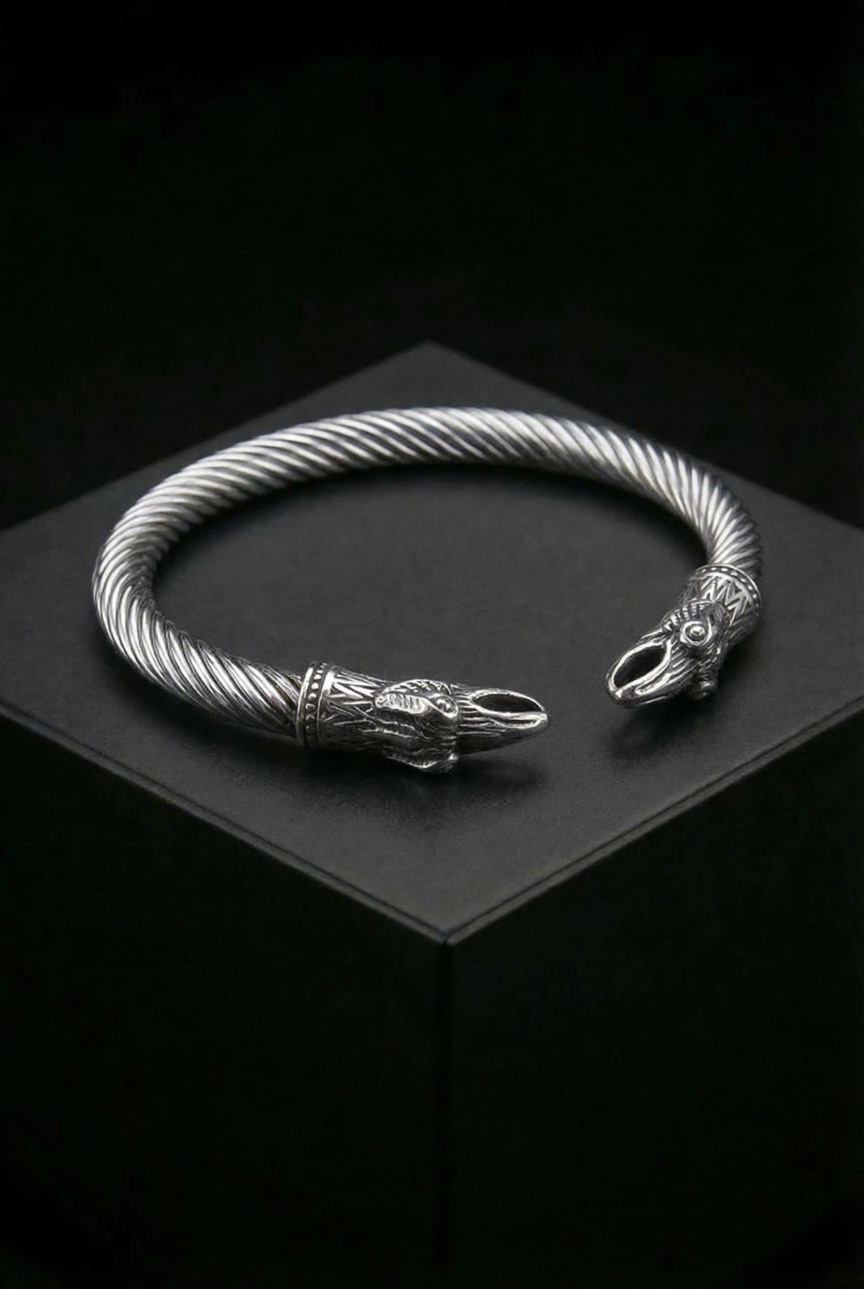 Ravens of War - Stainless Steel Allegiance Bangle - Viking Trinkets