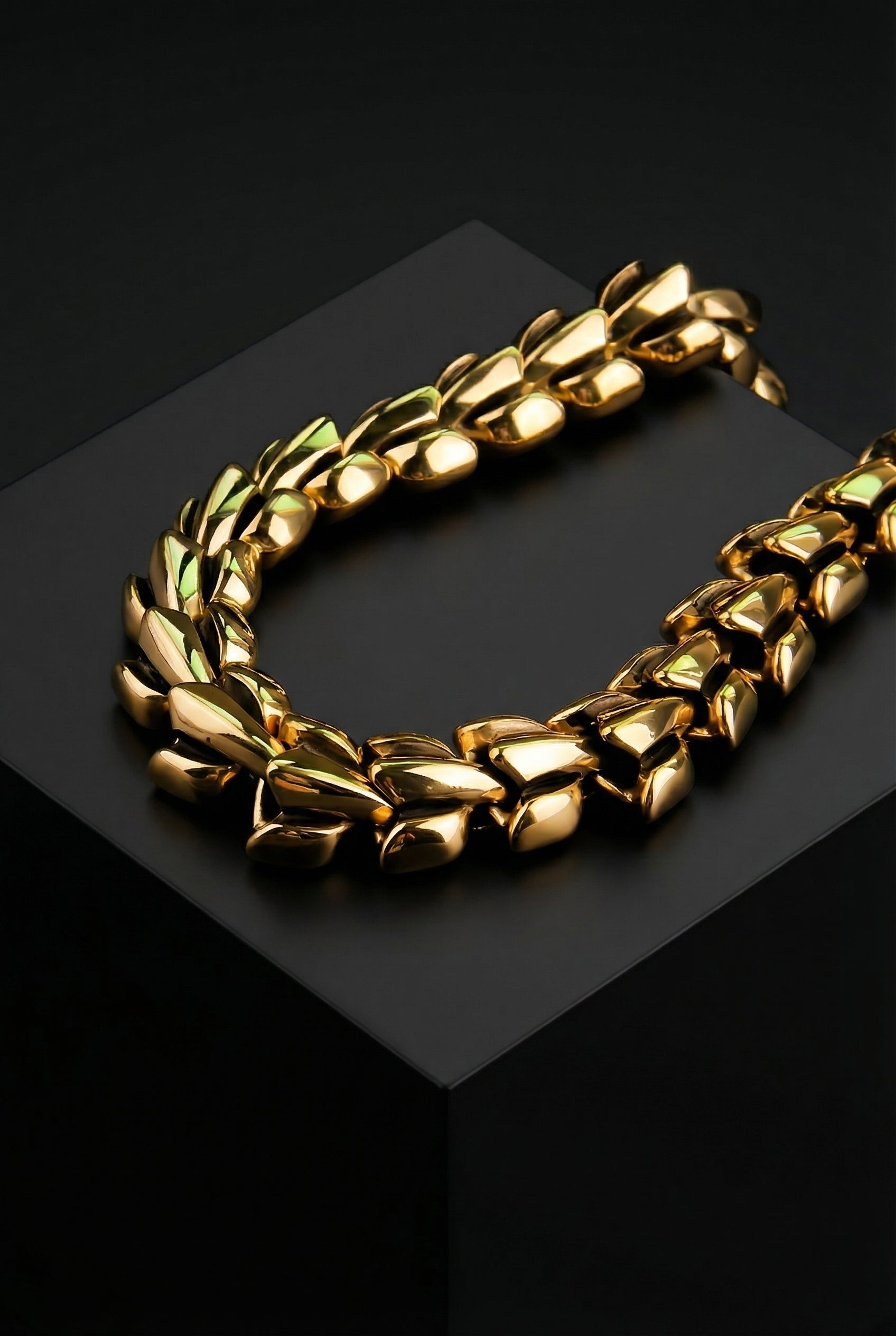 Helvenom - Stainless Steel Serpent Necklace