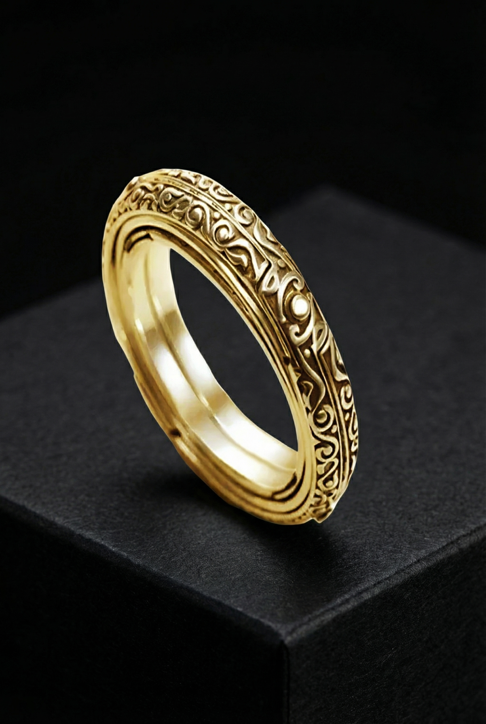 Asgardian Timestream  - Ball-Shaped Universe Ring Jewelry - Viking Trinkets