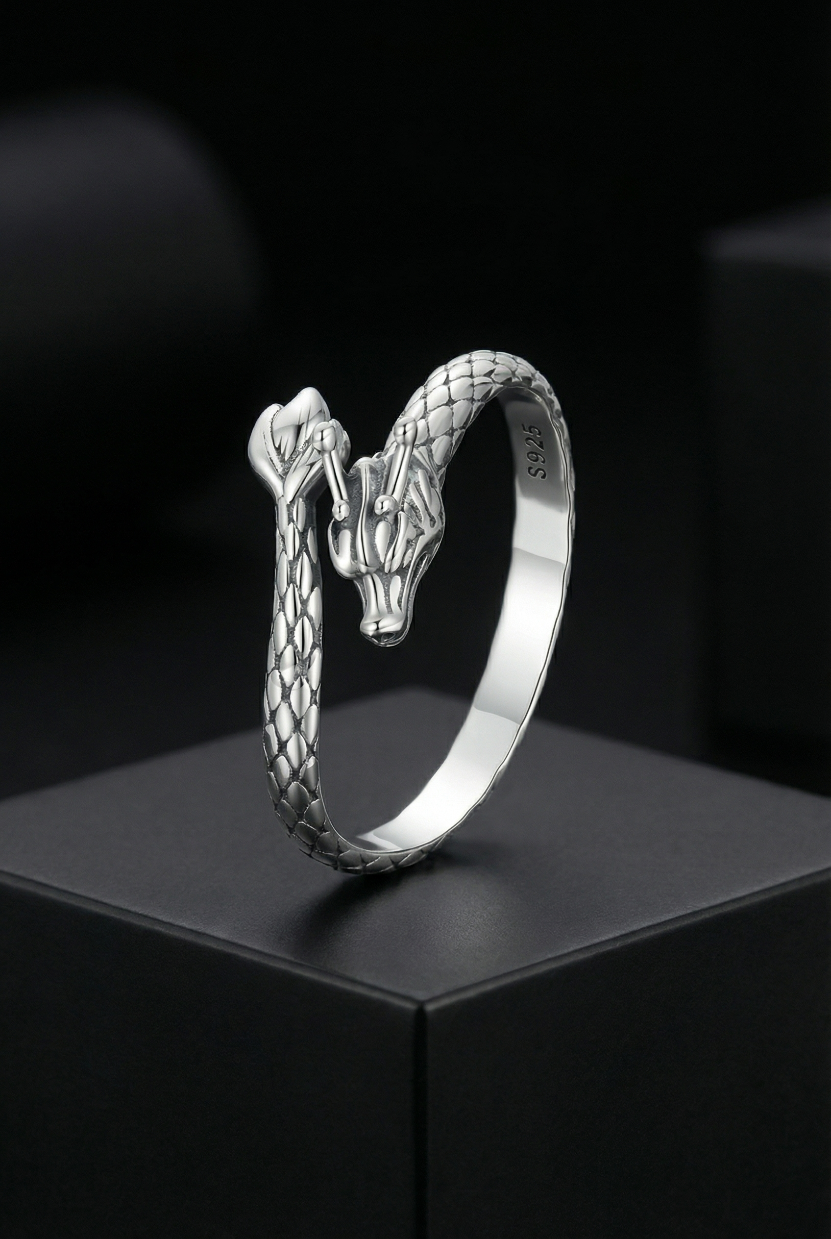 Jorm’s Memory – S925 Sterling Silver Adjustable Ring - Viking Trinkets