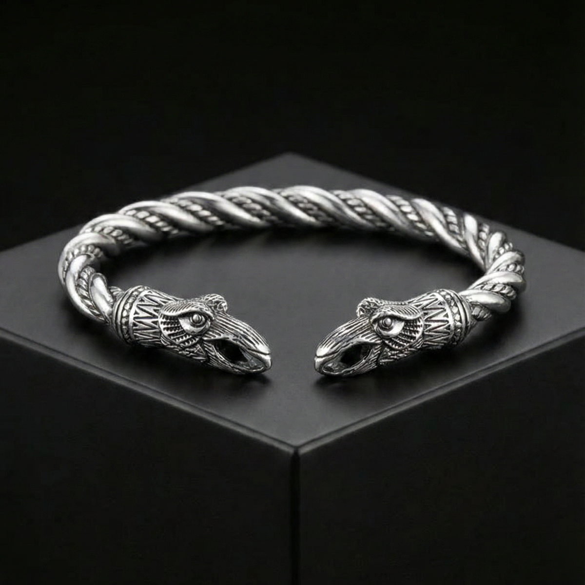 The Pledge - Huginn - Sterling Silver Allegiance Bracelet