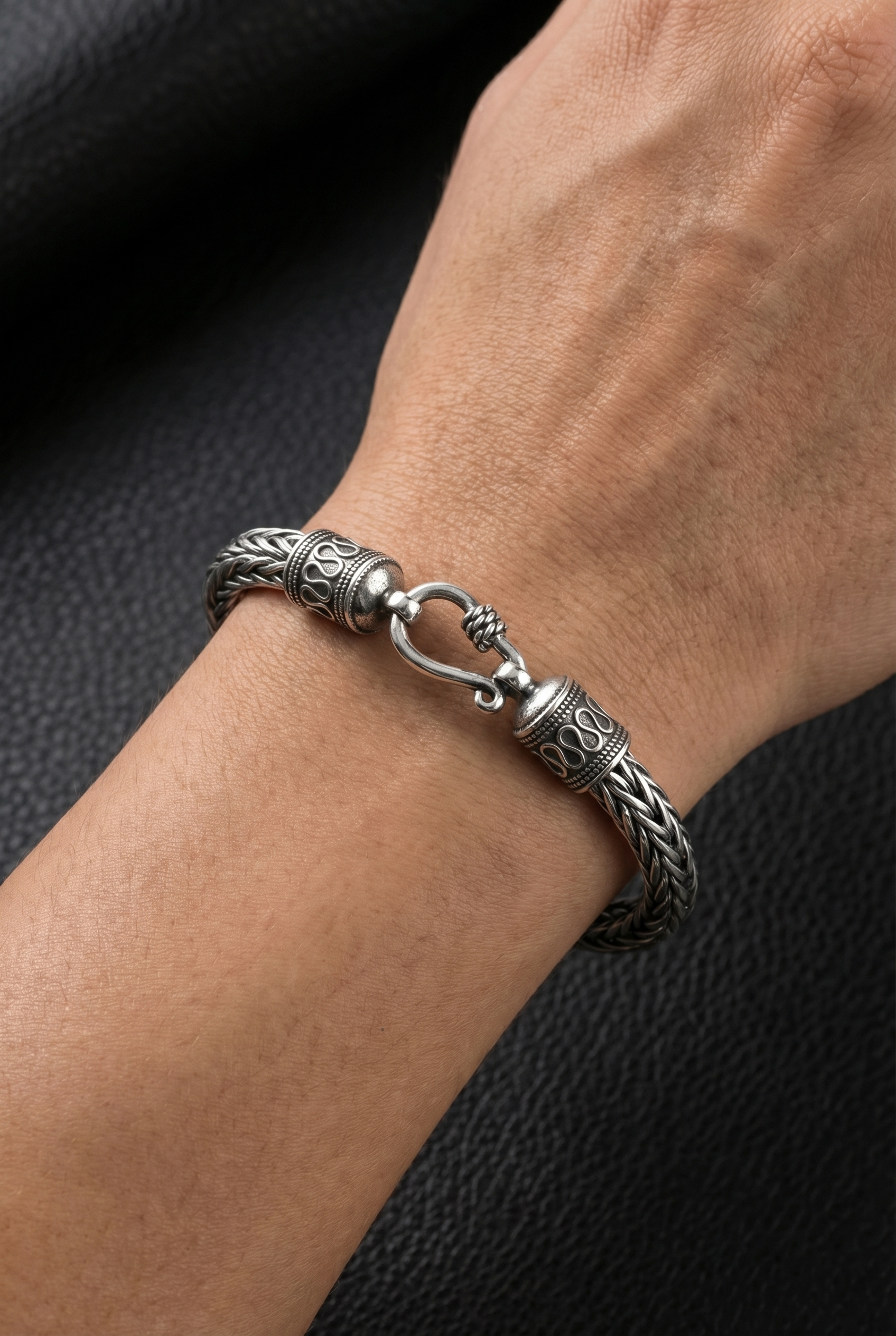 Asgard's Protection - Sterling Silver Bracelet - Viking Trinkets