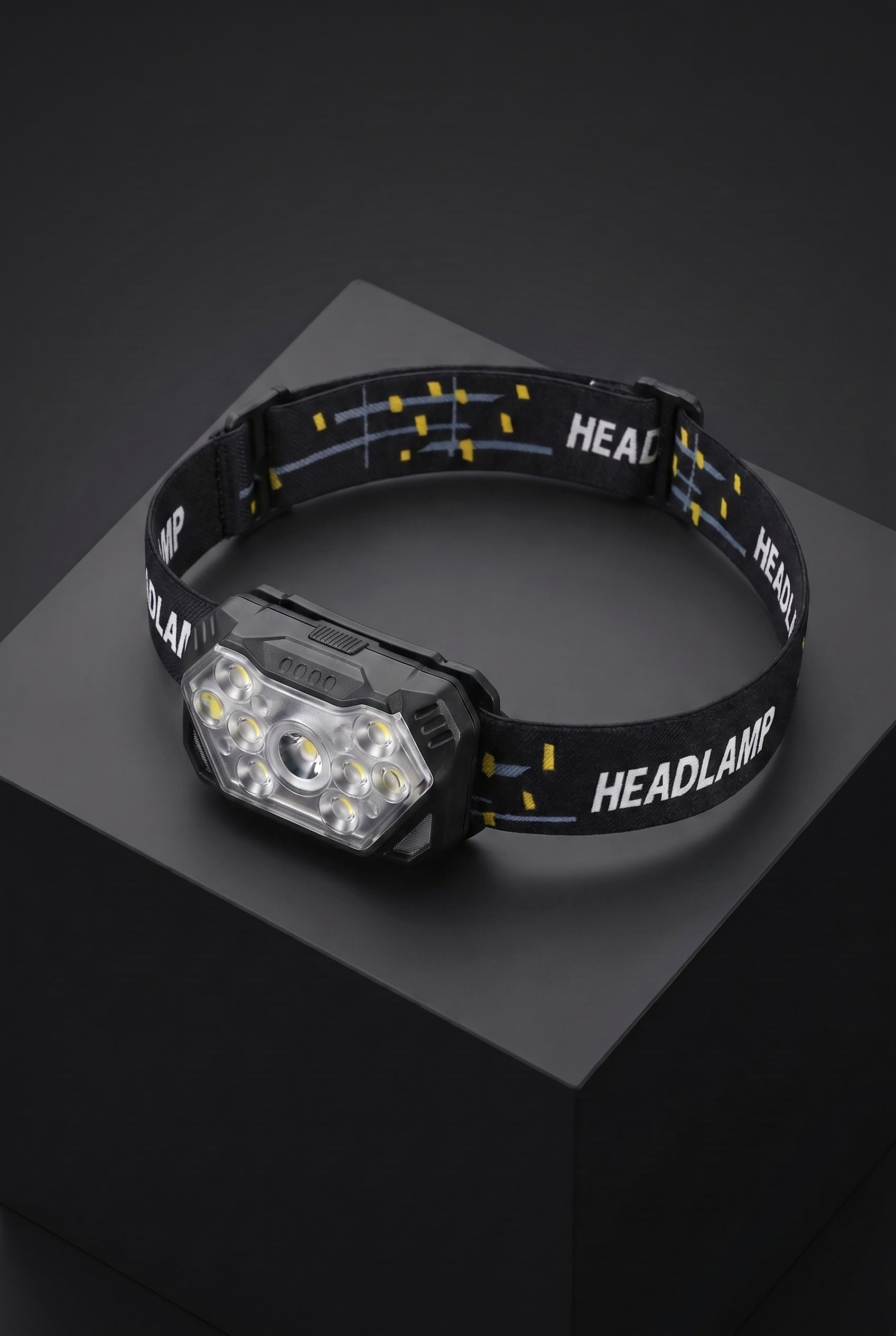 9 Led Strong Light Headlamp USB Rechageable Motion Sensor Headlight Portable Fishing Camping Outdoor Head Lamp Work Flashlight - Viking Trinkets