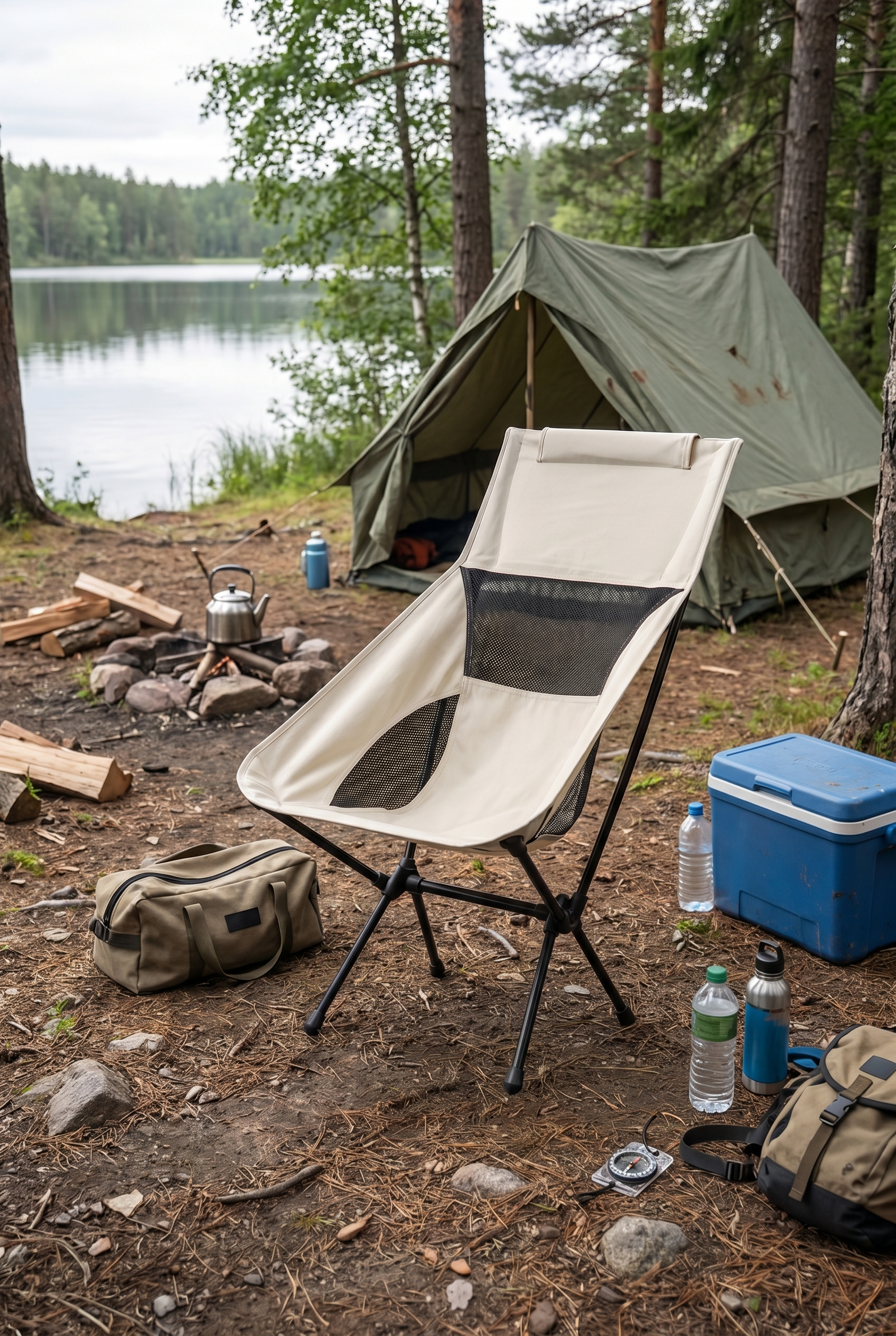 Gullinbursti's Saddle - Outdoor Portable Recliner Camping Chair - Viking Trinkets
