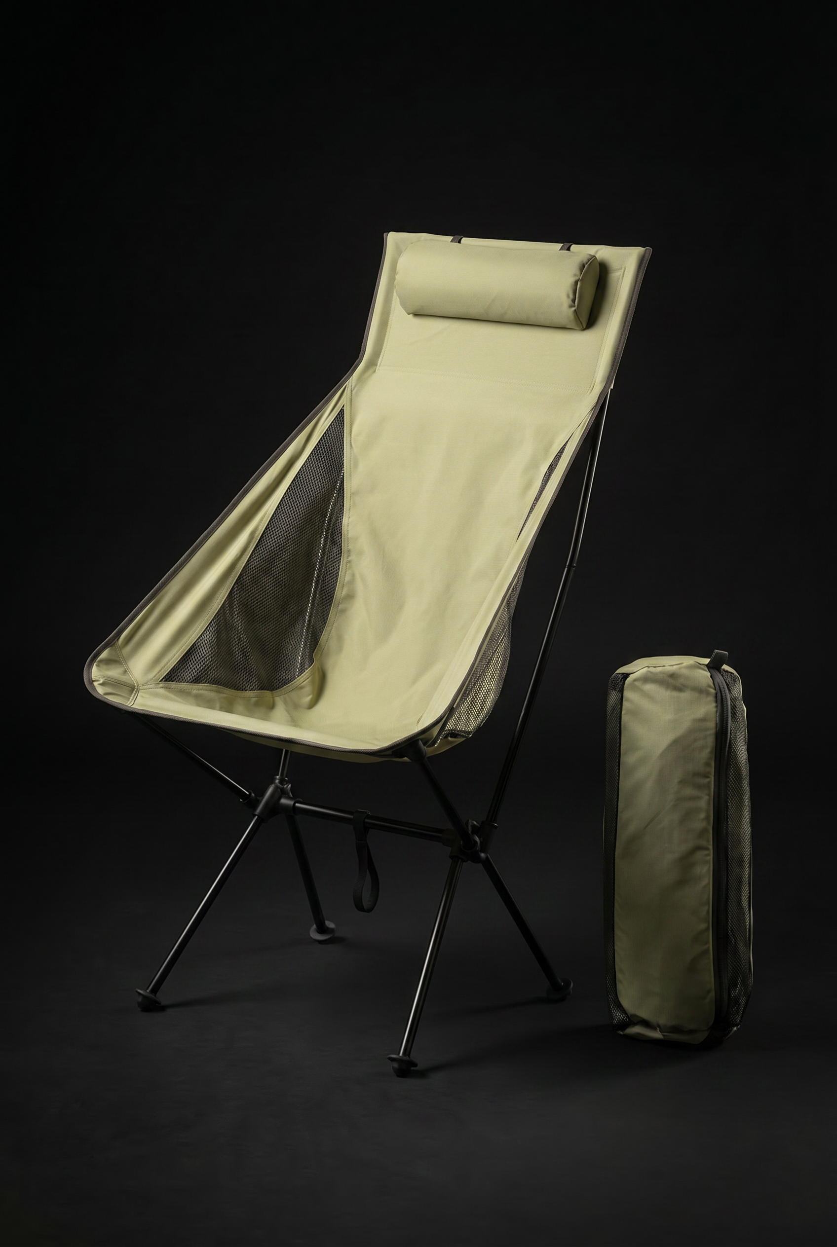 Svadilfari's Saddle - Aluminum Outdoor Folding Chair - Viking Trinkets