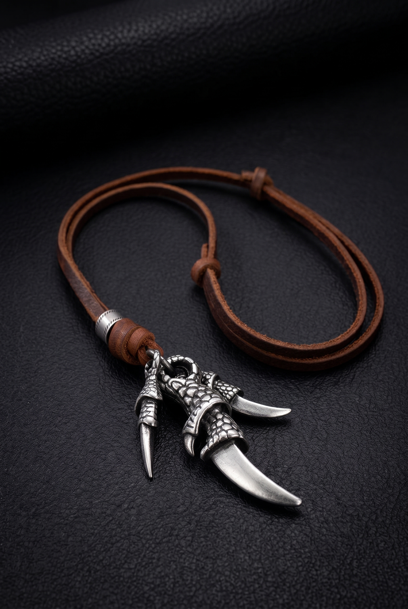 Trophies Of The Slain Beasts - Zinc Alloy Dragon Claw Bracelet - Viking Trinkets