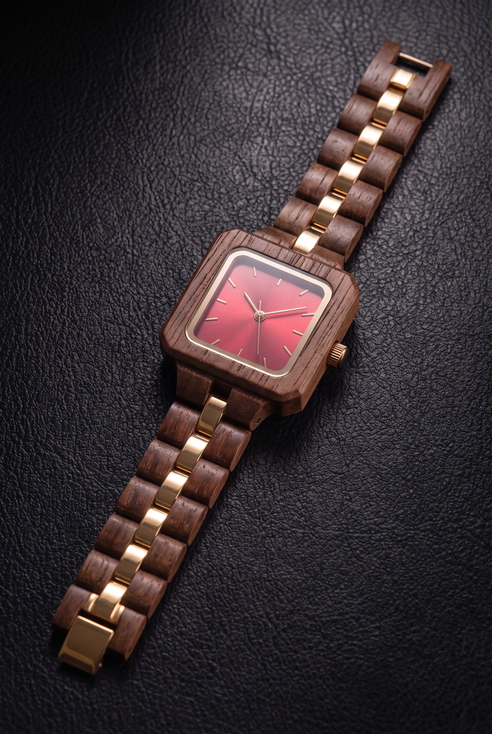 Seiðr Weaver - Wooden Quartz Watch - Viking Trinkets