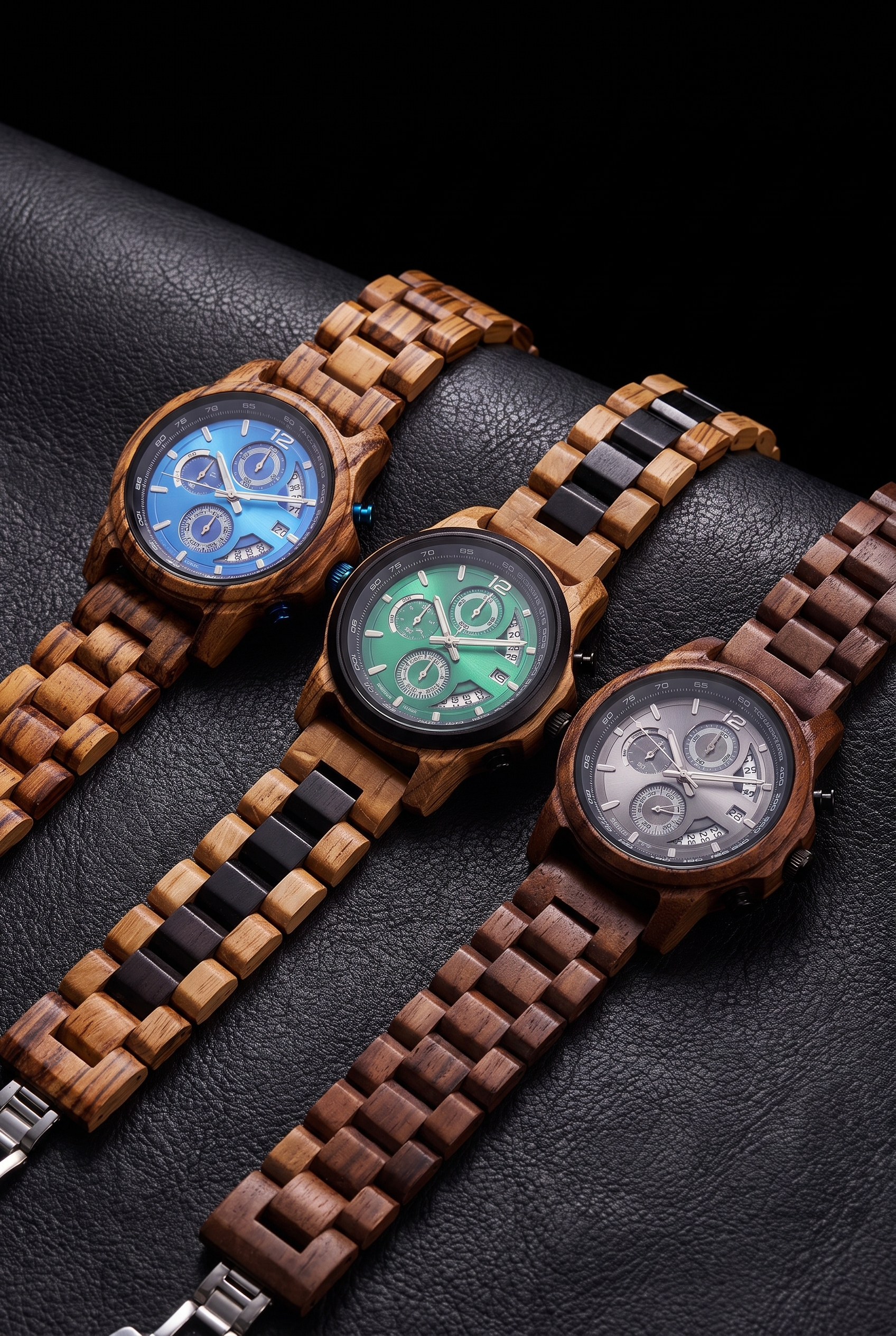 Tideborn - Wooden Quartz Watch - Viking Trinkets