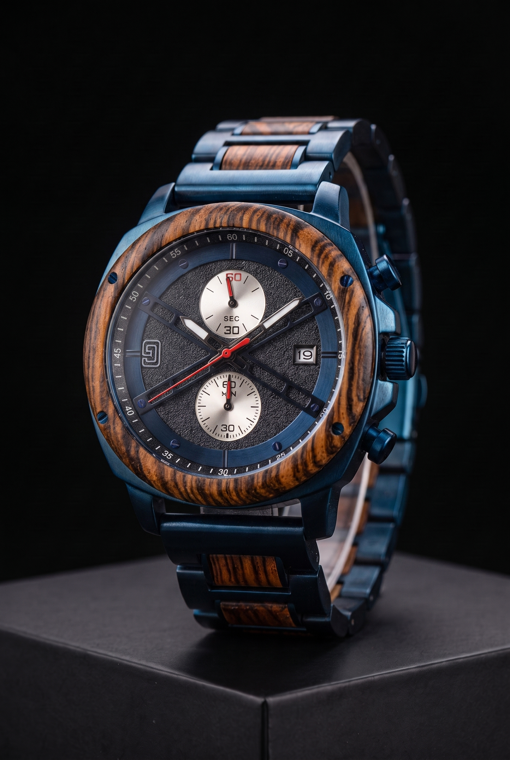 Chained Beast - Wooden Quartz Watch - Viking Trinkets