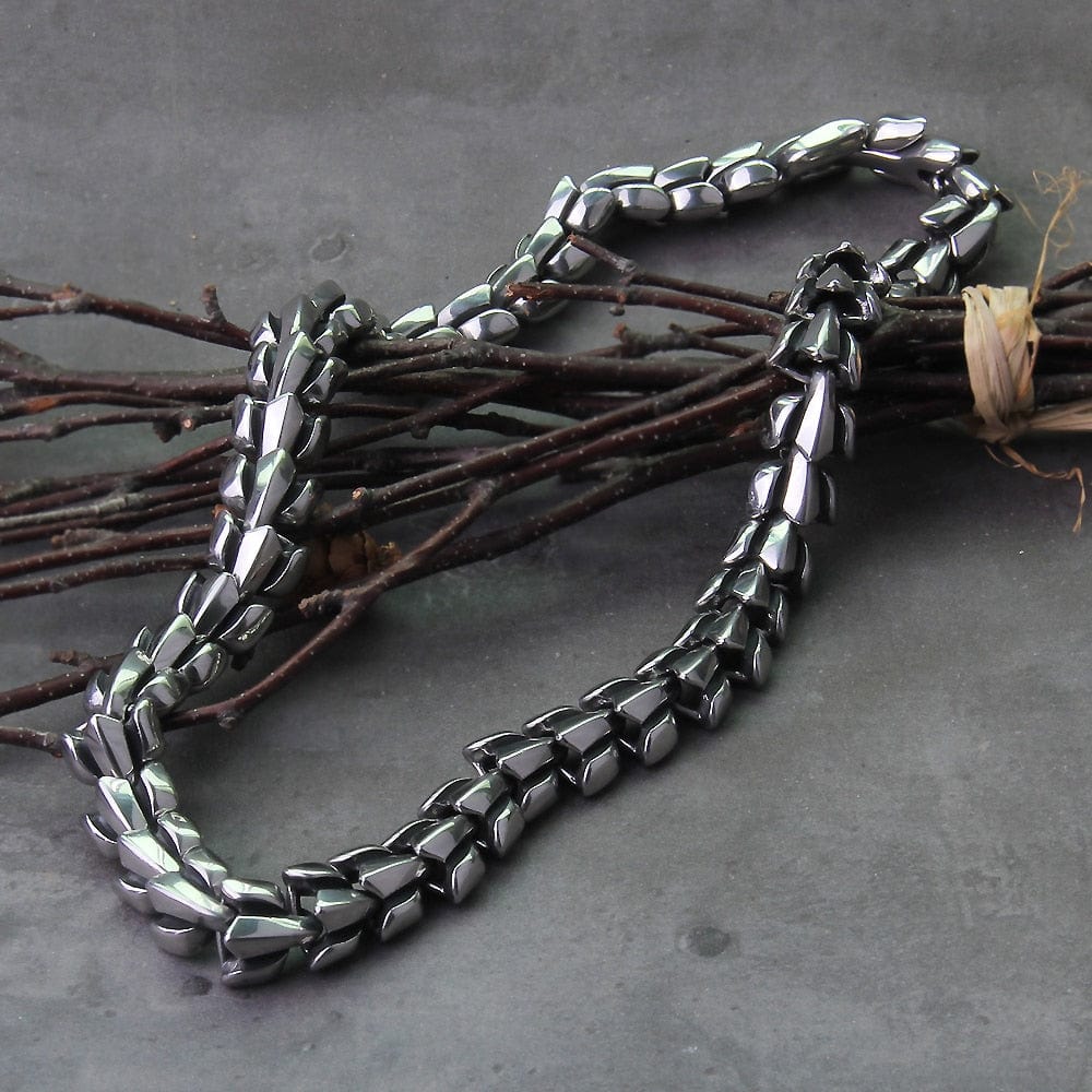 The Midgard Serpent - Stainless Steel Necklace - Viking Trinkets