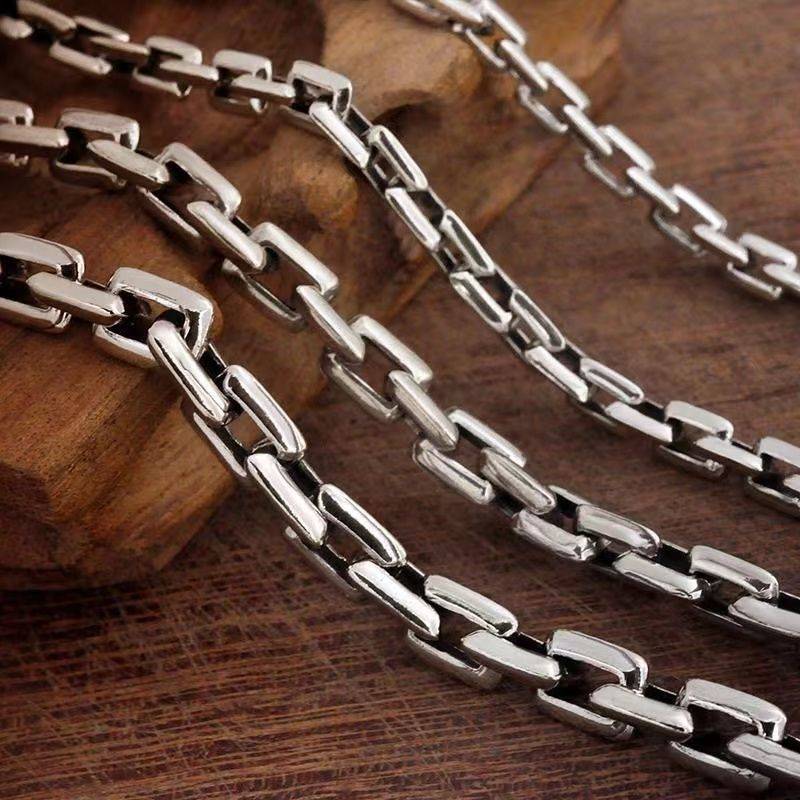 Chain of Fate - Sterling Silver Chain Style Bracelet - Viking Trinkets