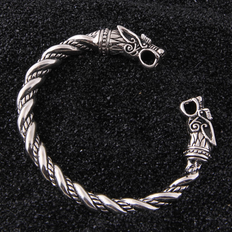 The Pledge - Fenrir - Sterling Silver Allegiance Bracelet – Viking Trinkets