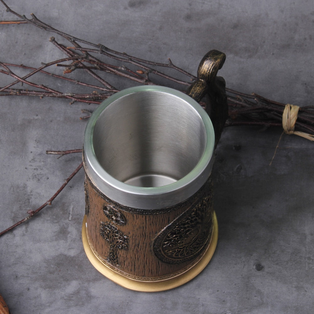 Fruits of Yggdrasil - 600ml Resin Mug - Viking Trinkets