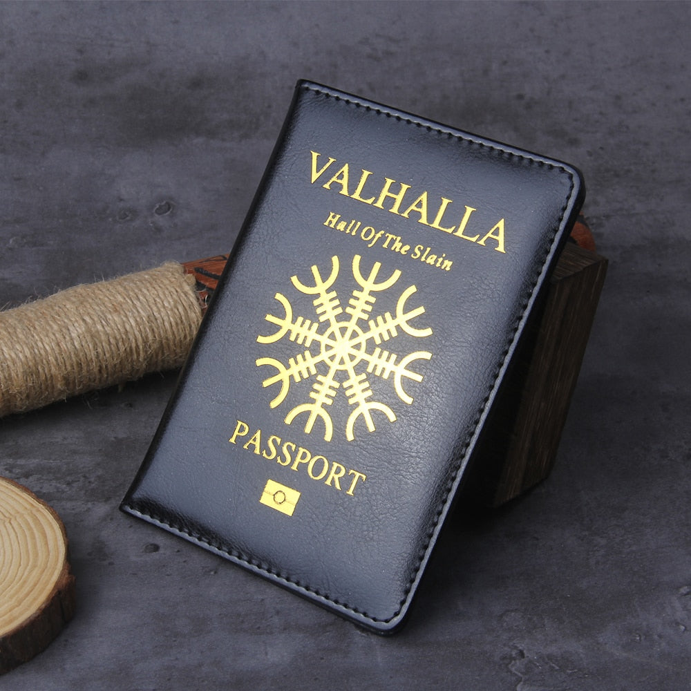 Valhalla Passport Cover - Viking Trinkets