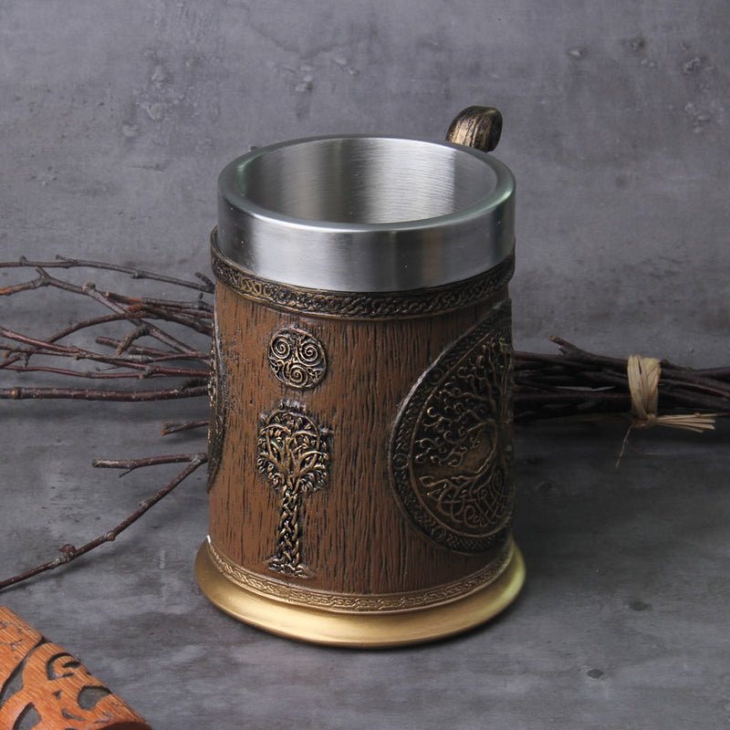 Fruits of Yggdrasil - 600ml Resin Mug - Viking Trinkets