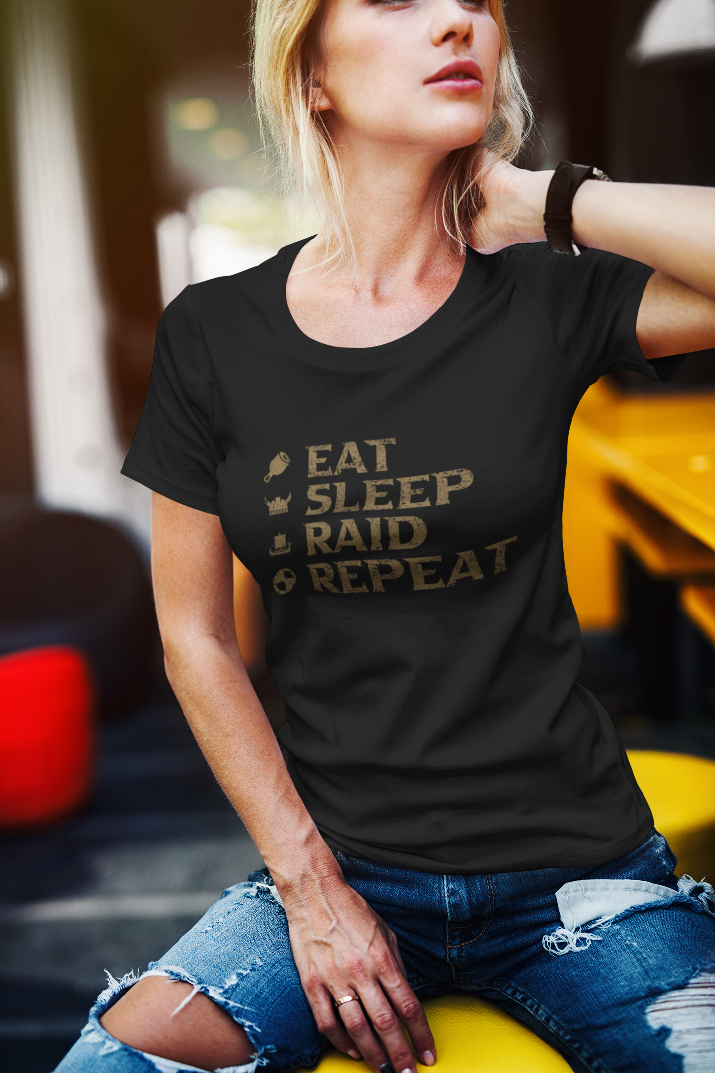 Eat Sleep Raid Repeat - Viking Trinkets